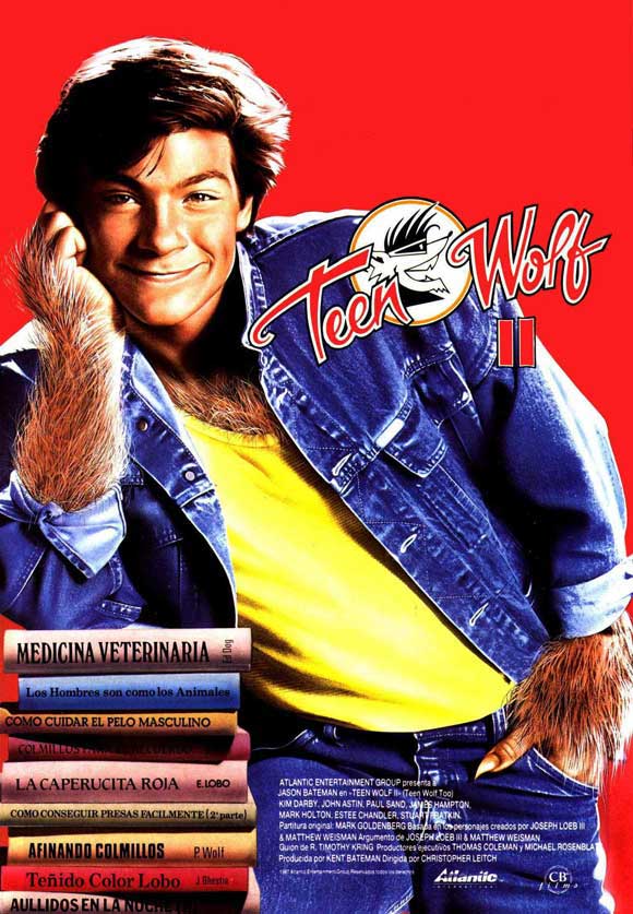 Teen Wolf Too Movie Poster Print featuring vibrant colors and classic film imagery.