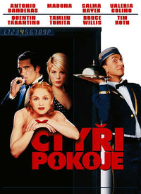 Four Rooms Movie Poster Print showcasing unique cinematic design.
