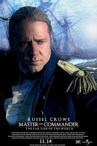 Master and Commander: The Far Side of the World Movie Poster Print showcasing dramatic imagery.