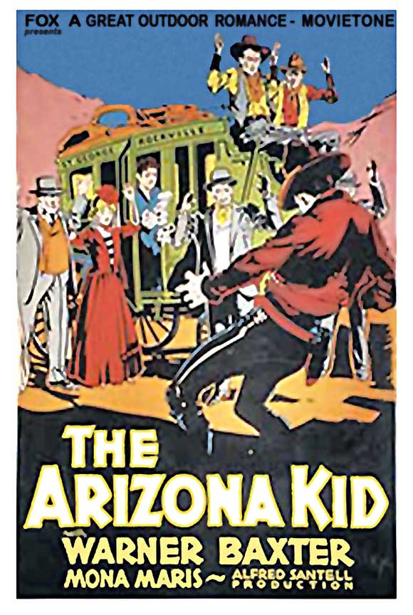 The Arizona Kid Movie Poster Print featuring vibrant cinema imagery.
