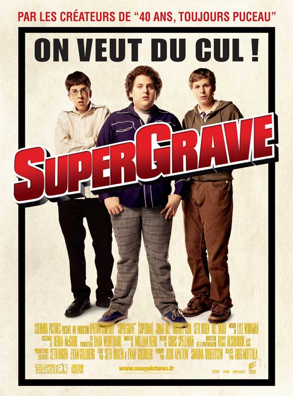 Superbad Movie Poster Print showcasing iconic comedy artwork.