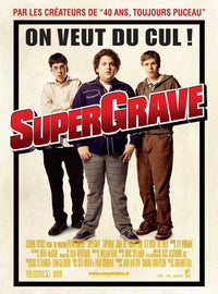 Superbad Movie Poster Print showcasing iconic comedy artwork.
