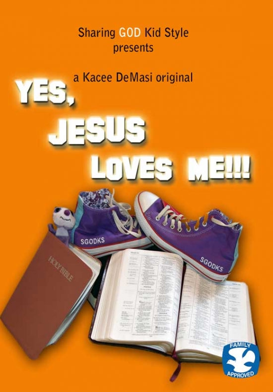 Yes, Jesus Loves Me Movie Poster Print featuring uplifting message