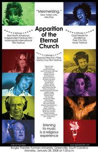 Apparition of the Eternal Church Movie Poster Print showcasing vibrant colors.