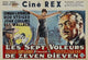 Seven Thieves Movie Poster Print featuring vibrant colors and classic cinema imagery.