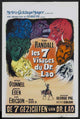 7 Faces of Dr. Lao Movie Poster Print showcasing classic film art.
