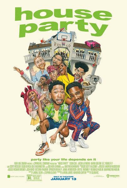 House Party Movie Poster Print - 27x40 | Posterazzi