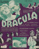 Dracula Movie Poster Print featuring classic horror art.