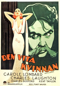 White Woman Movie Poster Print showcasing cinematic art.