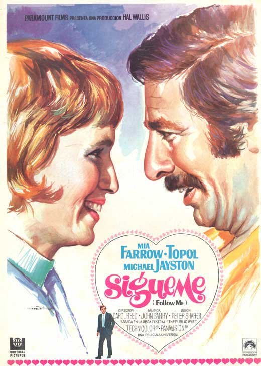 Follow Me Movie Poster Print showcasing captivating cinematic art.