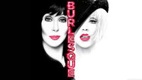 Burlesque Movie Poster Print showcasing vibrant colors and theatrical design.