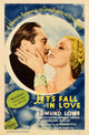 Let's Fall in Love movie poster print showcasing romance and nostalgia.