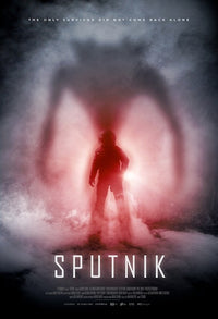 Sputnik Movie Poster Print showcasing classic sci-fi design.
