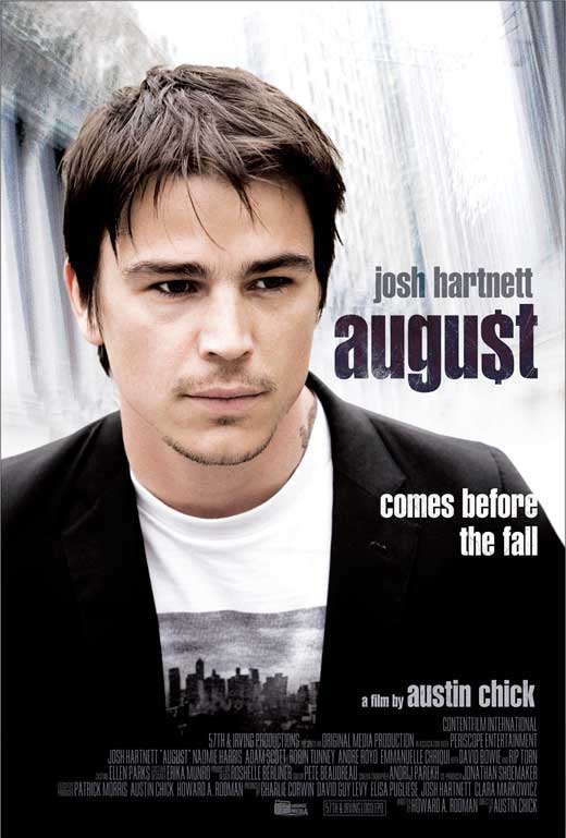August Movie Poster Print showcasing vibrant colors and cinematic art.