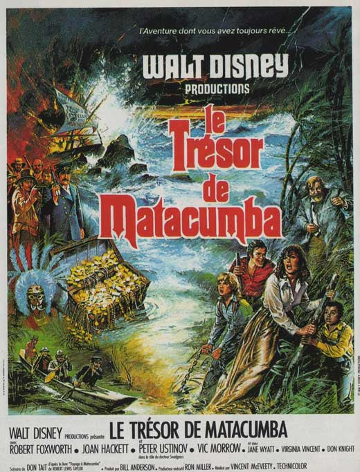 The Treasure of Matecumbe Movie Poster Print 11x17