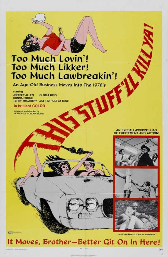 This Stuff'll Kill Ya movie poster print