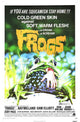 Frogs Movie Poster Print featuring vibrant colors and striking imagery.