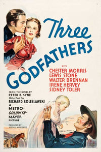 Three Godfathers Movie Poster Print - Classic Film Artwork