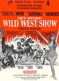 Circus World Movie Poster Print featuring vintage circus artwork.