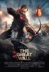 The Great Wall Movie Poster Print capturing the epic adventure.