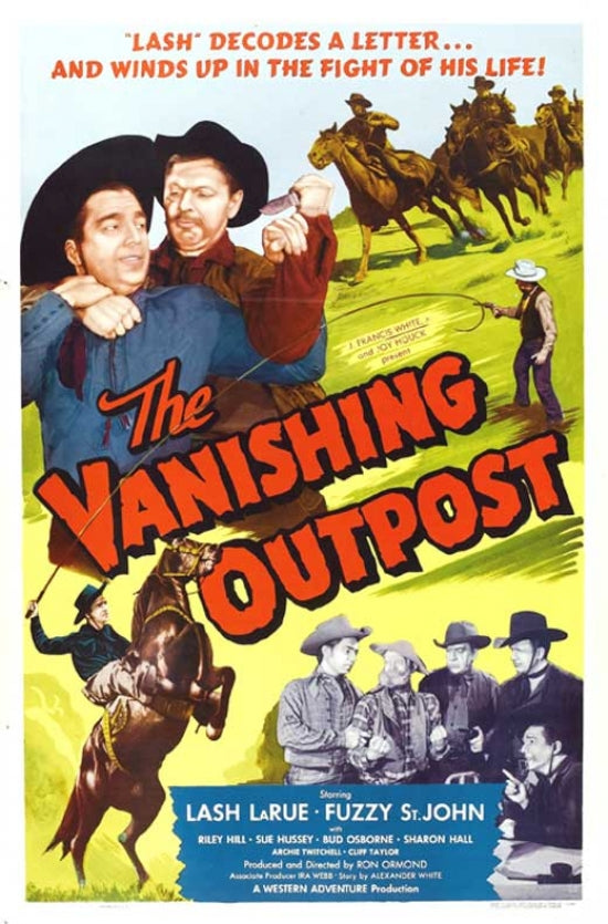 The Vanishing Outpost Movie Poster - Captivating cinematic art.