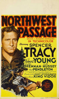 Northwest Passage Movie Poster Print showcasing adventure and exploration.