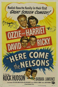 Here Come the Nelsons Movie Poster Print featuring classic film art.