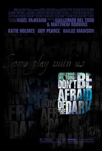 Don't Be Afraid of the Dark Movie Poster Print, vivid horror film art