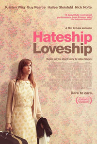 Hateship, Loveship Movie Poster Print showcasing emotional cinematic themes.