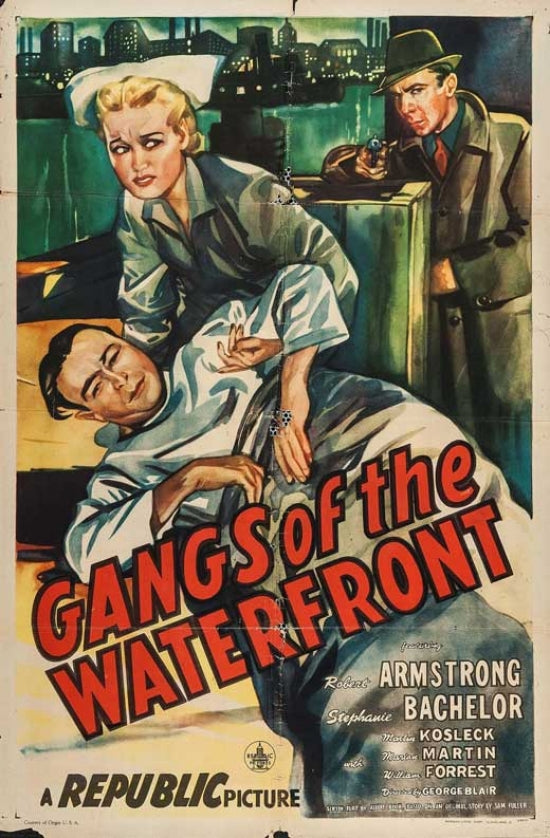 Gangs of the Waterfront Movie Poster Print showcasing its cinematic theme.