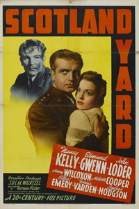 Scotland Yard Movie Poster showcasing mystery and suspense.