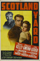 Scotland Yard Movie Poster showcasing mystery and suspense.