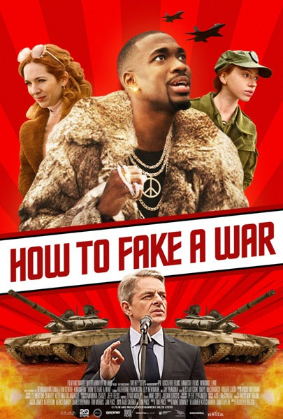 How to Fake a War Movie Poster Print featuring vibrant design