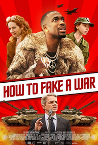 How to Fake a War Movie Poster Print featuring vibrant design