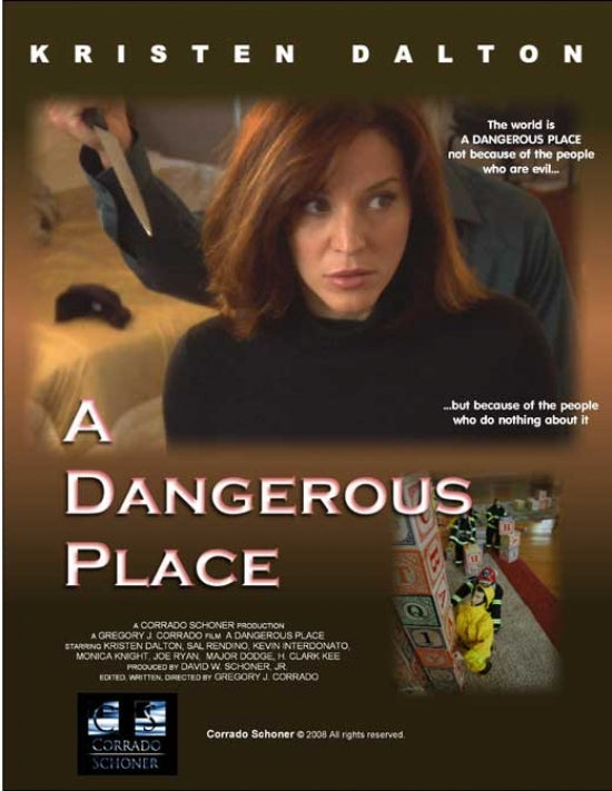 A Dangerous Place Movie Poster Print showcasing thrilling cinematic art.