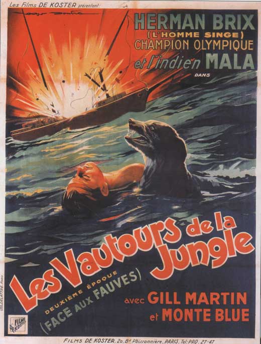 Hawk of the Wilderness Movie Poster Print showcasing adventure and wildlife.