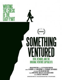 Something Ventured Movie Poster Print showcasing entrepreneurial spirit.