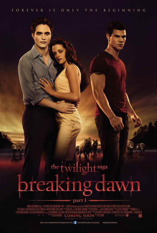 The Twilight Saga: Breaking Dawn Movie Poster Print 27x40