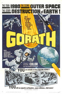 Gorath Movie Poster Print featuring classic film imagery.