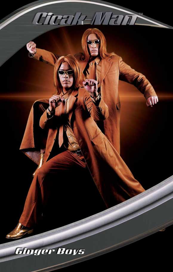 Cicak-Man Movie Poster Print showcasing vibrant colors and dynamic imagery.