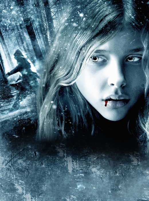 Let Me In Movie Poster Print showcasing horror film artwork.