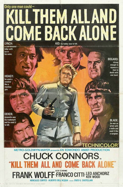 Go Kill Everybody and Come Back Alone Movie Poster Print