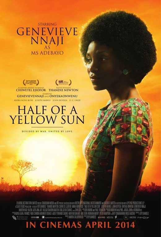 Half of a Yellow Sun Movie Poster Print showcasing powerful film imagery.