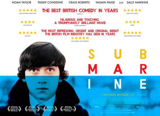Submarine Movie Poster Print showcasing underwater adventure.