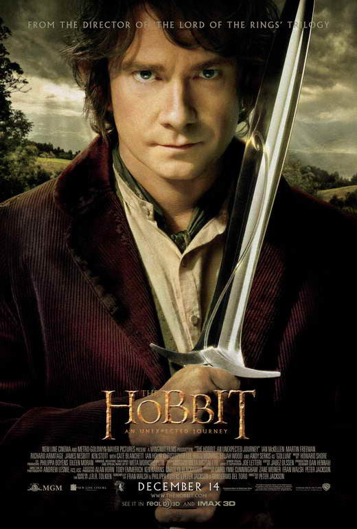 The Hobbit: An Unexpected Journey Movie Poster Print 27x40