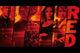 Red Movie Poster Print showcasing vibrant cinematic artwork.