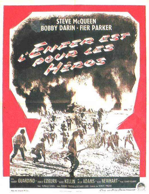 Hell Is for Heroes Movie Poster Print showcasing cinematic art.