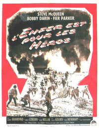 Hell Is for Heroes Movie Poster Print showcasing cinematic art.