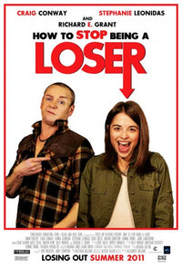 How to Stop Being a Loser Movie Poster Print featuring motivational artwork.