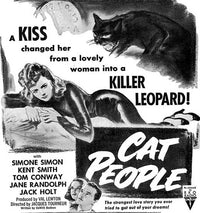 Cat People Movie Poster Print - Classic Film Art